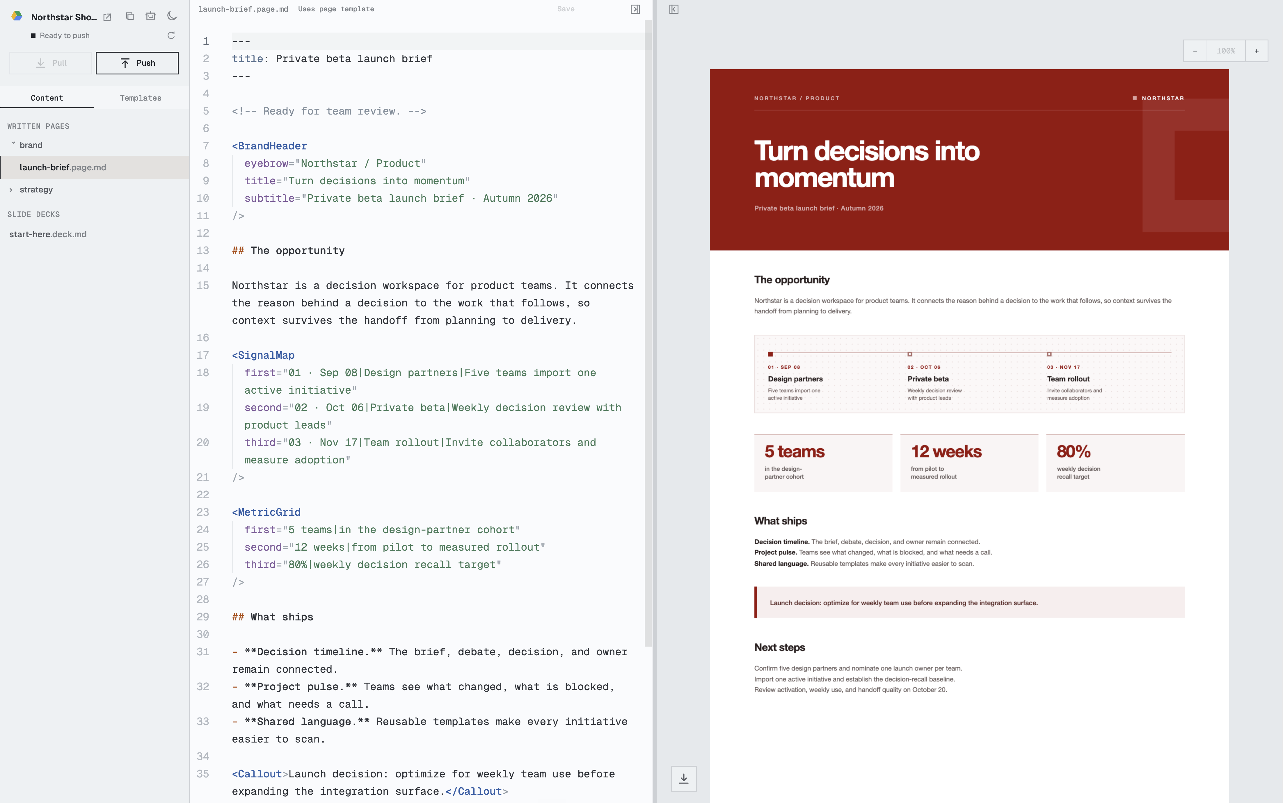 Stamp Studio document editor